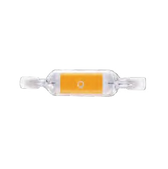 Lampada LED R7S 78mm 6W Luce Calda 570 Lumen